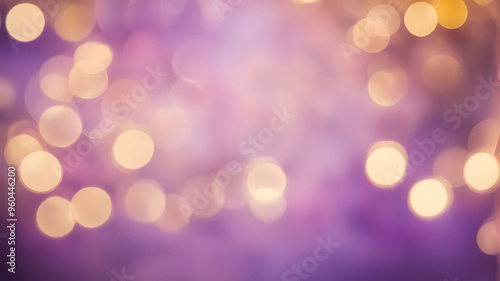 A warm, blurred background of golden bokeh lights