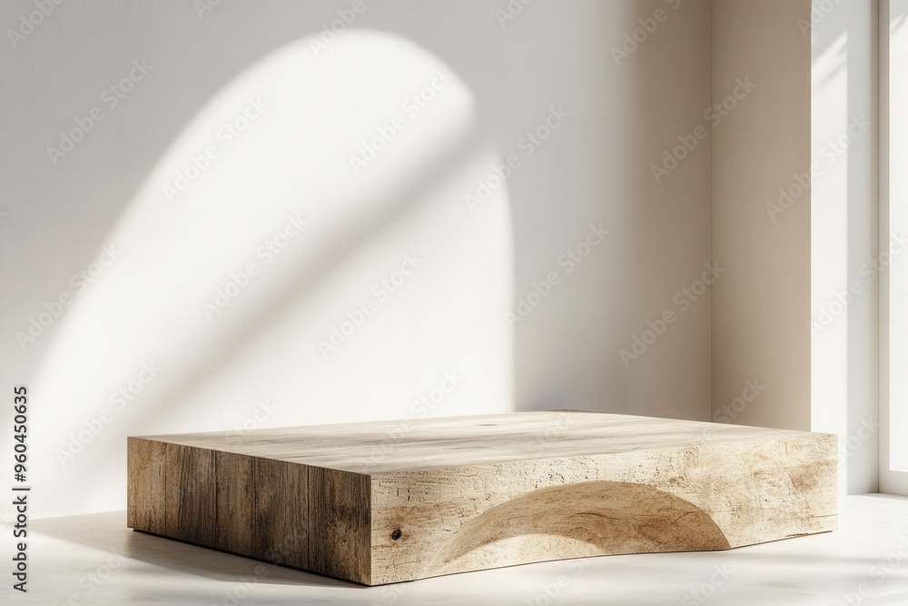 Stylish wooden table displayed against a minimalist backdrop, highlighting natural textures and warm light. Stylish wooden table displayed against a minimalist backdrop, highlighting natural textures and warm light.