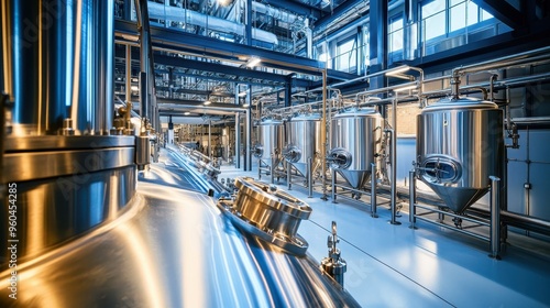 Cutting-Edge Brewery: A Technological Masterpiece in Modern Industrial Design