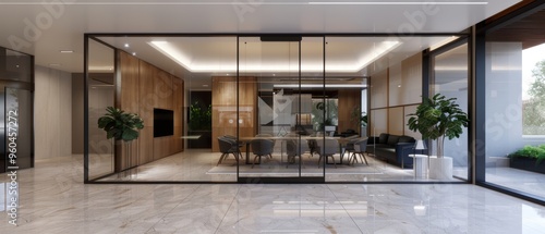 Wallpaper Mural Modern Consulting Firm Meeting with Clients - Professional ing of Business Professionals in a Conference Room Discussion Torontodigital.ca