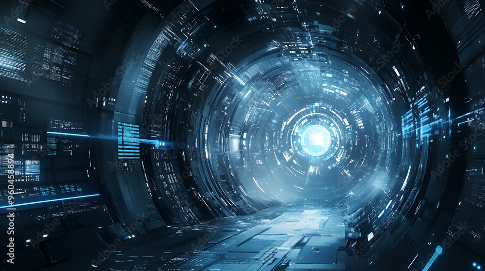 una nave espacial en el ciberespacio ingenieria y conexiones virtuales y tecnologicas con datos de red digitales una nave espacial en el ciberespacio ingenieria y conexiones virtuales y tecnologicas con datos de red digitales