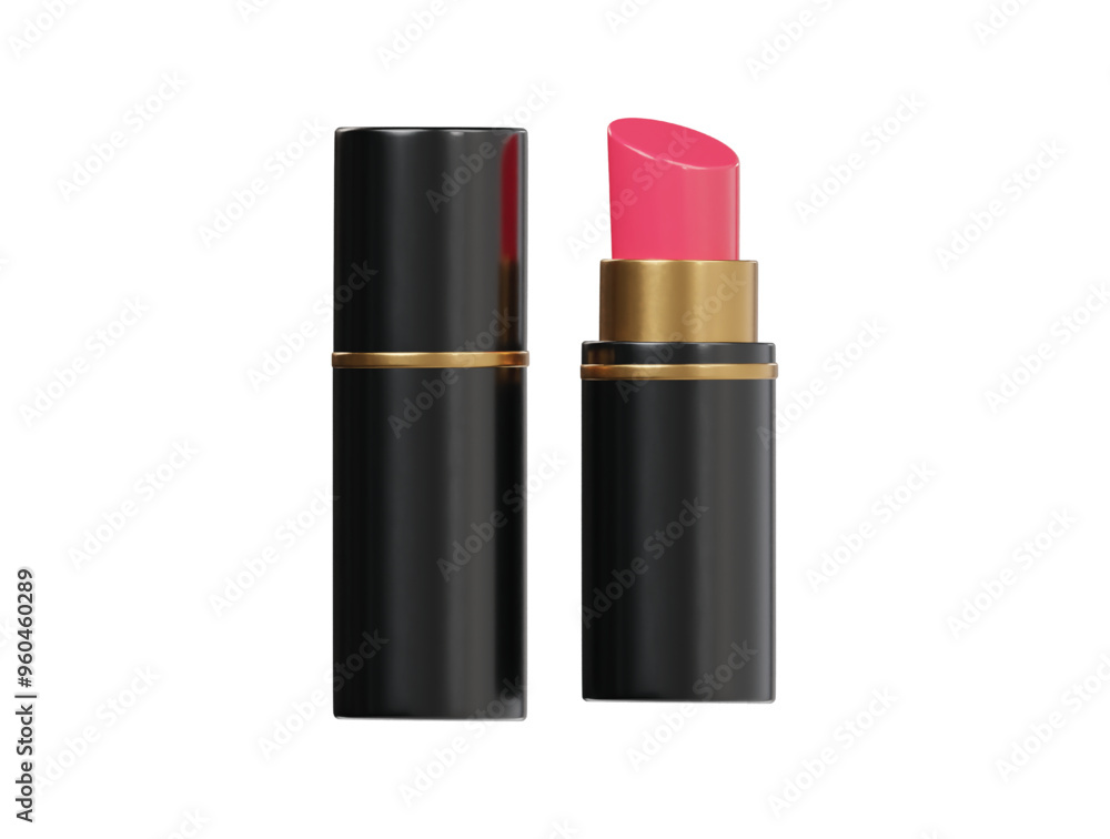 Lipstic icon 3d render illustration Lipstic icon 3d render illustration