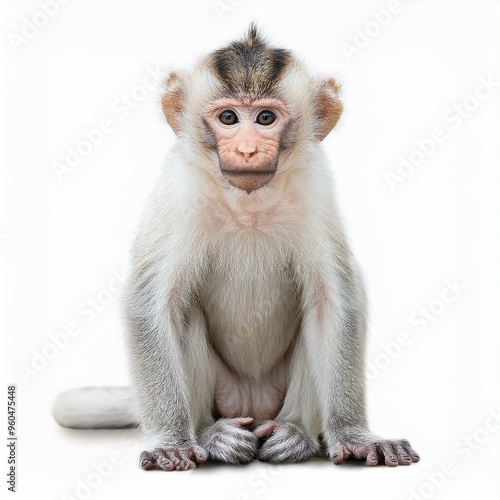 Rhesus Macaque Sitting