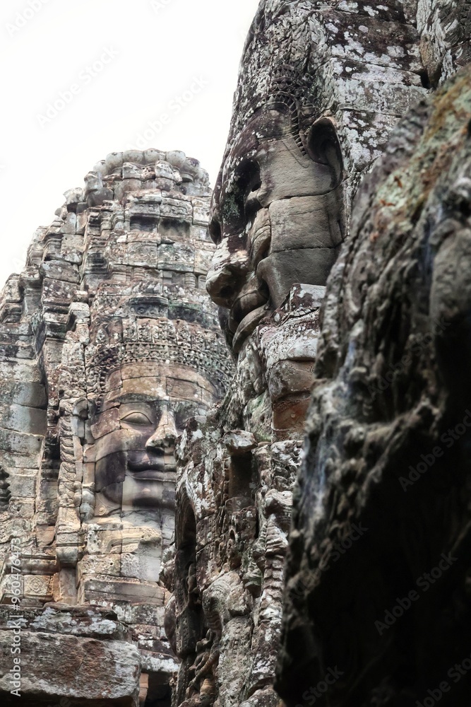 bayon temple, angkor bayon temple, angkor