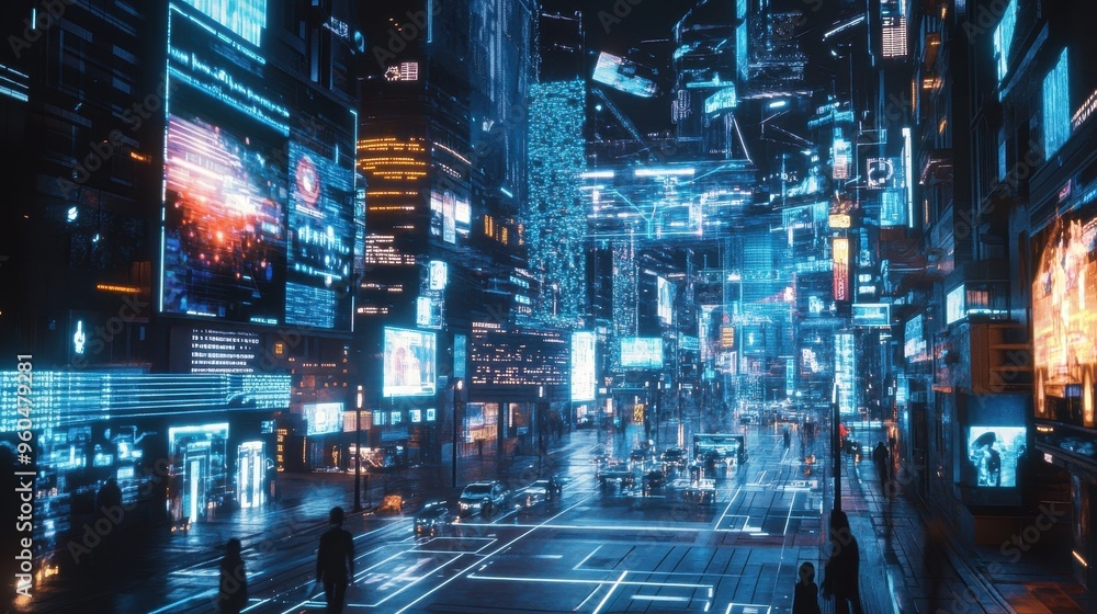 Neon Metropolis: A Cyberpunk Vision of the Future Neon Metropolis: A Cyberpunk Vision of the Future