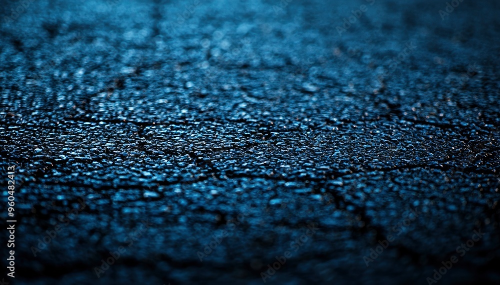 Close-up of Wet Asphalt with Shallow Depth of Field Close-up of Wet Asphalt with Shallow Depth of Field