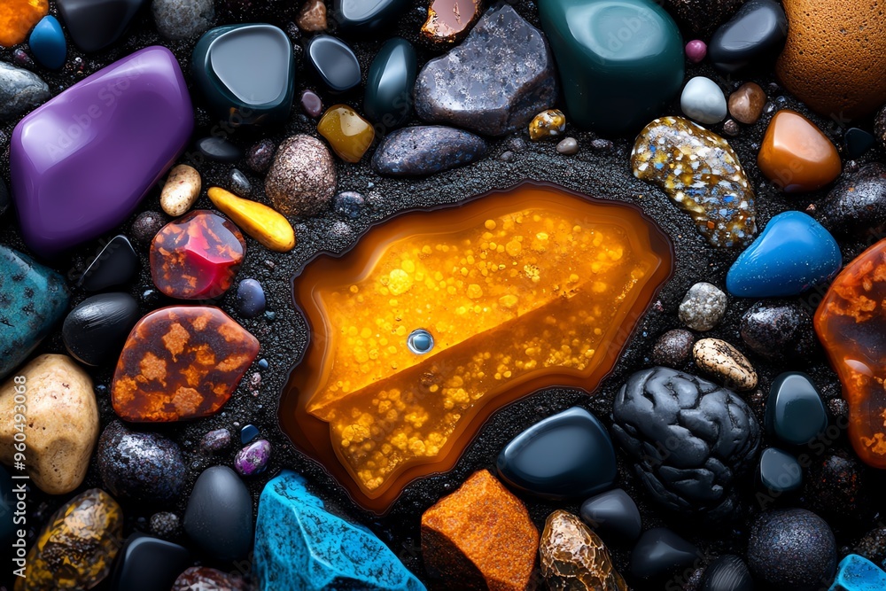 Magnified soil, tiny particles, organic matter shows the complexity of the earth beneath our feet Magnified soil, tiny particles, organic matter shows the complexity of the earth beneath our feet