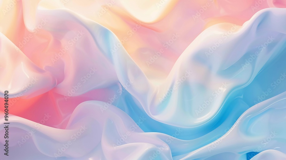 Obraz premium abstract colorfully background design with soft pastel color