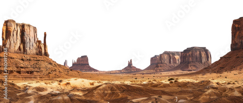 Fototapeta Naklejka Na Ścianę i Meble -  PNG Iconic desert rock formations landscape