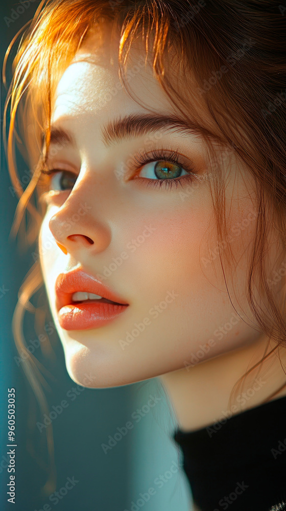 Young beautiful woman with clean fresh skin in beauty salon. Young beautiful woman with clean fresh skin in beauty salon.