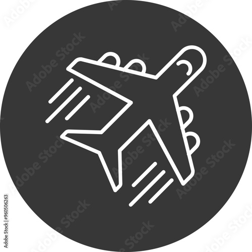 Airplane Vector Icon