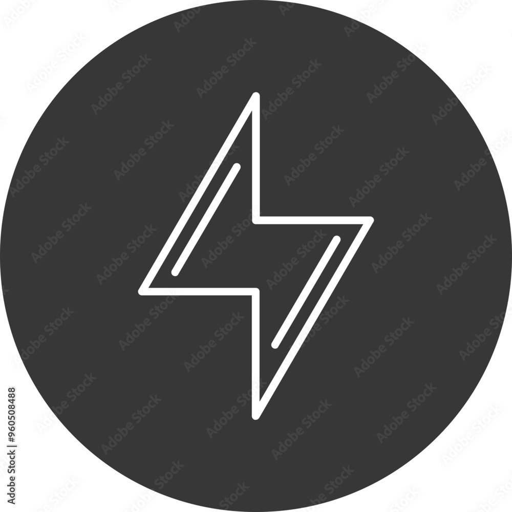 Flash On Vector Icon Flash On Vector Icon