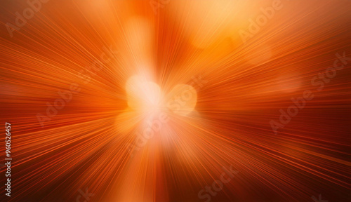 abstract orange and yellow background texture from a photo effect (bokeh)