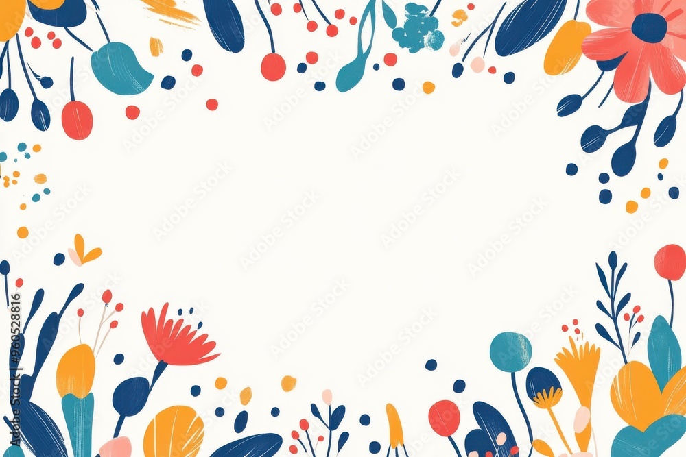 Hand-drawn horizontal design for april fool's day celebration Hand-drawn horizontal design for april fool's day celebration