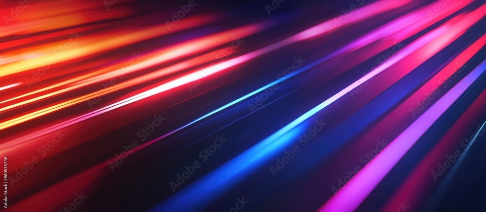 Vibrant striped background design featuring illuminated accents Vibrant striped background design featuring illuminated accents
