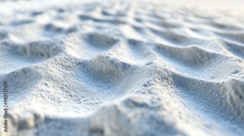 Close up of sprayed polyurethane insulation material