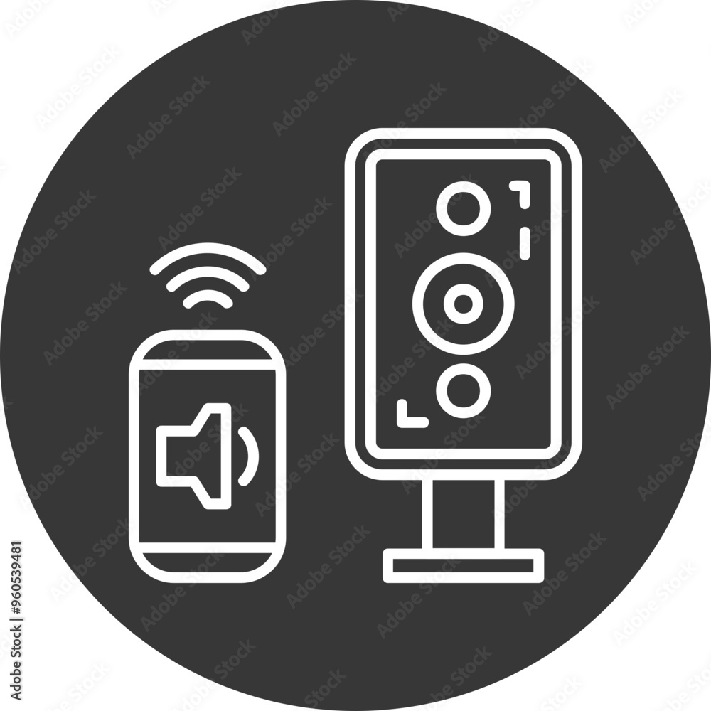 Speaker Vector Icon Design Speaker Vector Icon Design