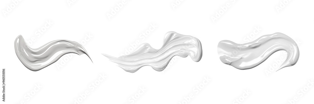 spilled white skincare product , PNG spilled white skincare product , PNG