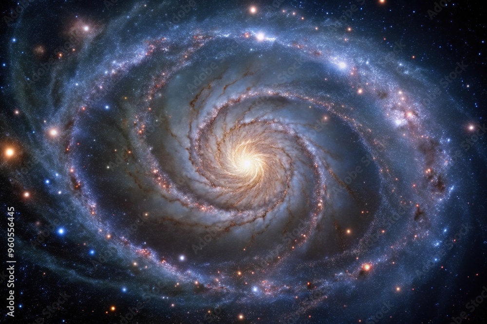 stars, space, celestial, astrophotography, photography, A stunning photograph showing the Southern Pinwheel Galaxy titled at an angle captured with extraordinary detail and clarity stars, space, celestial, astrophotography, photography, A stunning photograph showing the Southern Pinwheel Galaxy titled at an angle captured with extraordinary detail and clarity