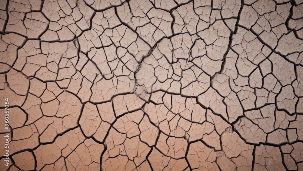 top view of cracked dry soil with texture for background top view of cracked dry soil with texture for background