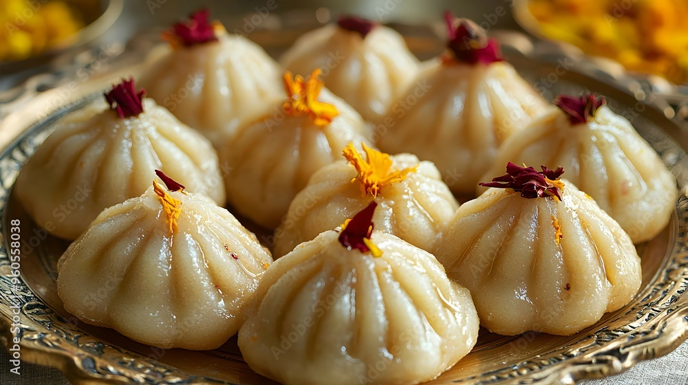 Delicious Modak Indian Sweet Dumplings for Ganesh Chaturthi Festival Delicious Modak Indian Sweet Dumplings for Ganesh Chaturthi Festival