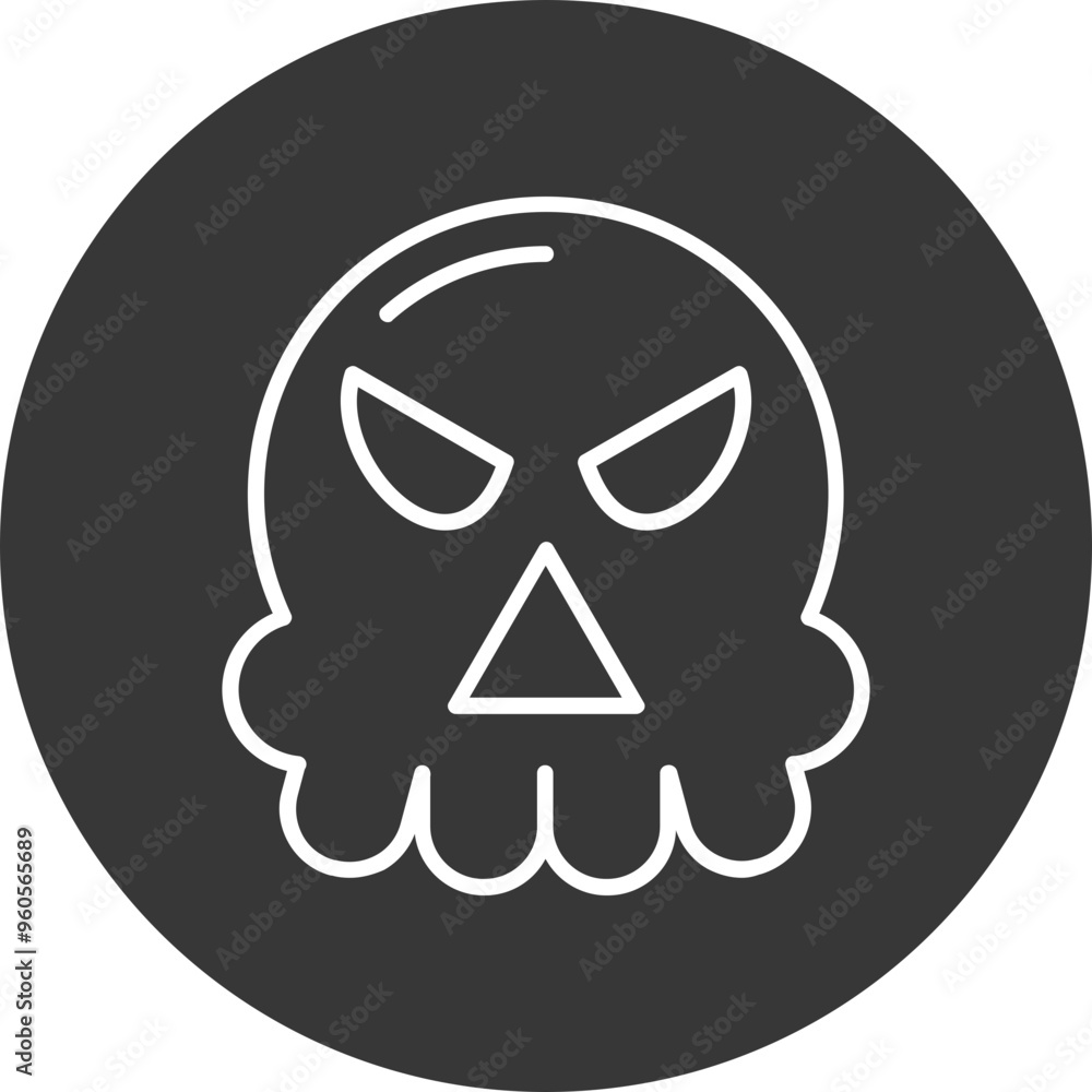 Skull Vector Icon Design Skull Vector Icon Design