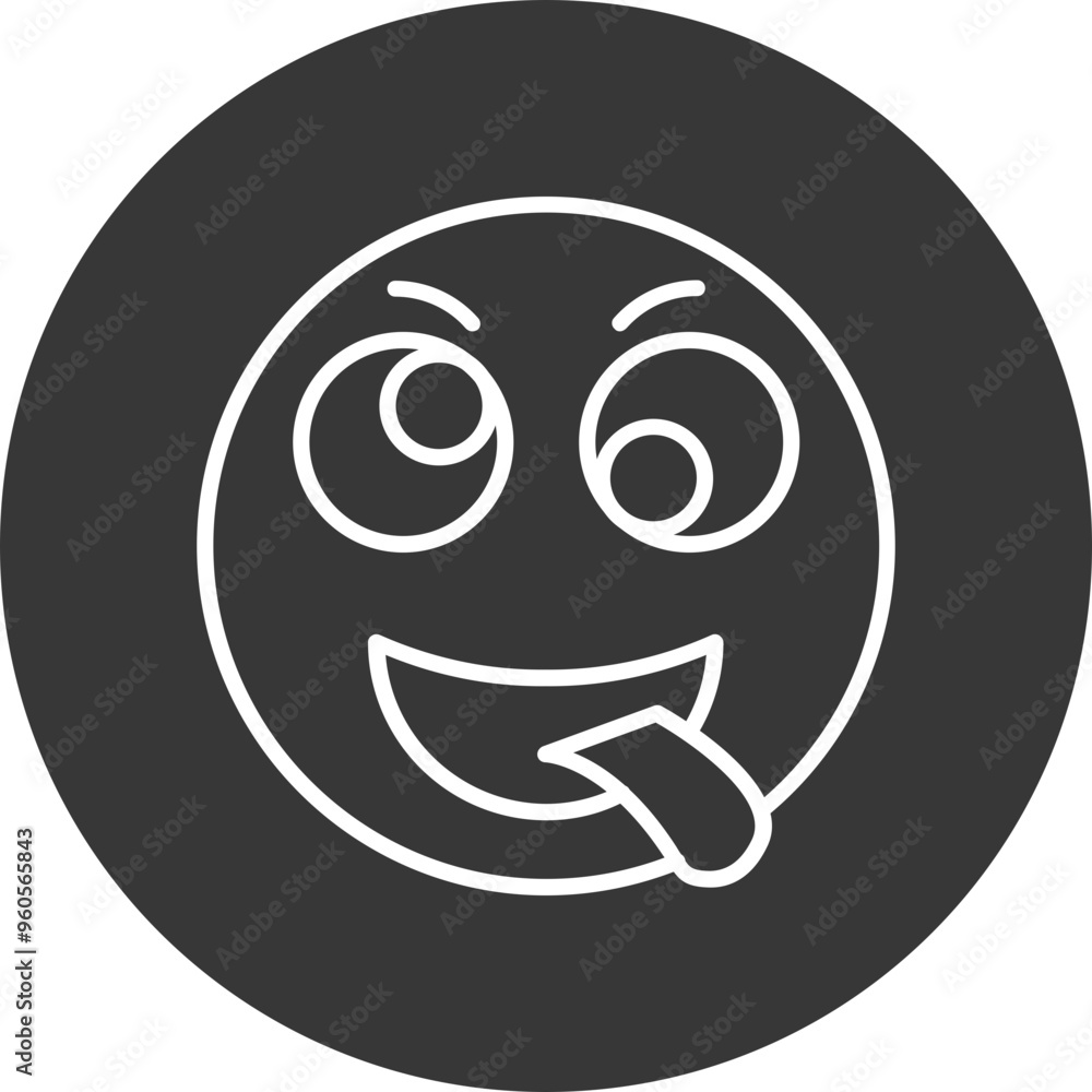 Silly Vector Icon Design Silly Vector Icon Design