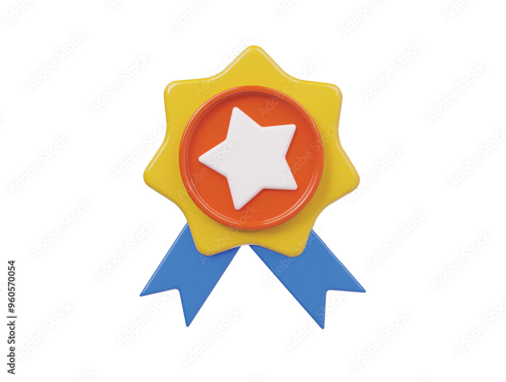 Gold medal icon 3d render illustration Gold medal icon 3d render illustration