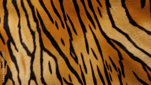 tiger skin pattern with texture as background.