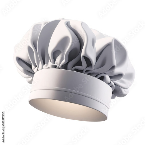 chef hat on white background