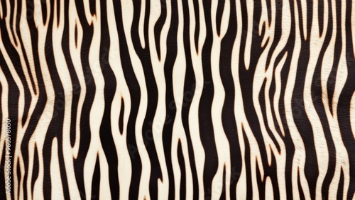 Zebra skin pattern with texture as background.