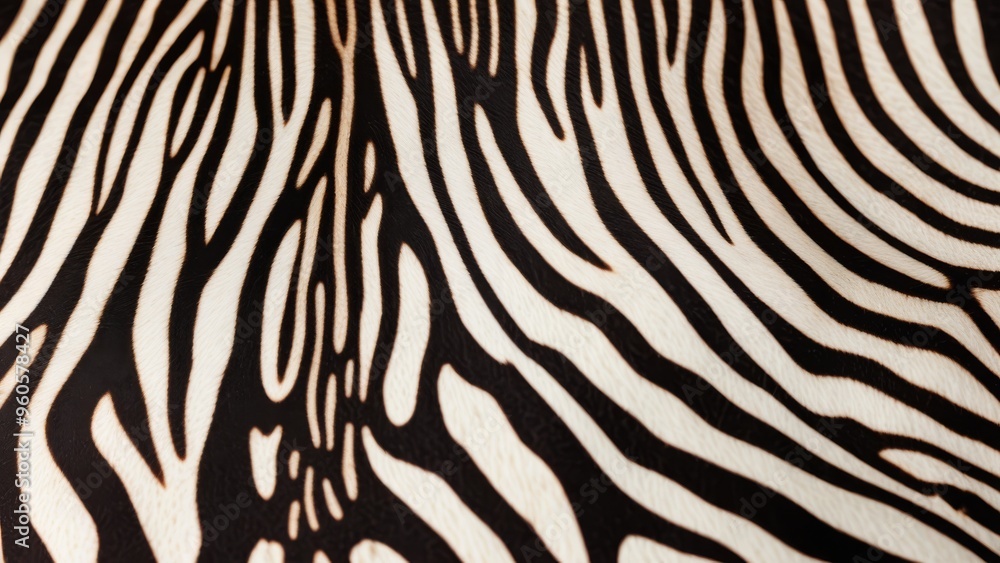 Zebra skin pattern with texture as background. Zebra skin pattern with texture as background.