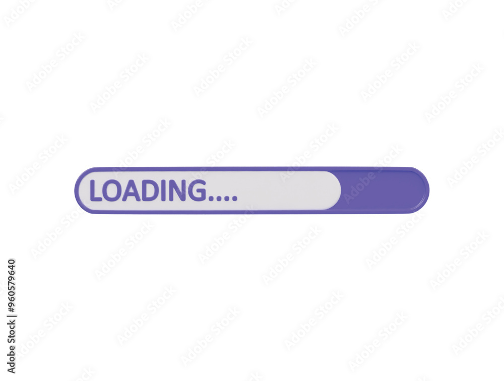 Loading icon 3d render illustration Loading icon 3d render illustration