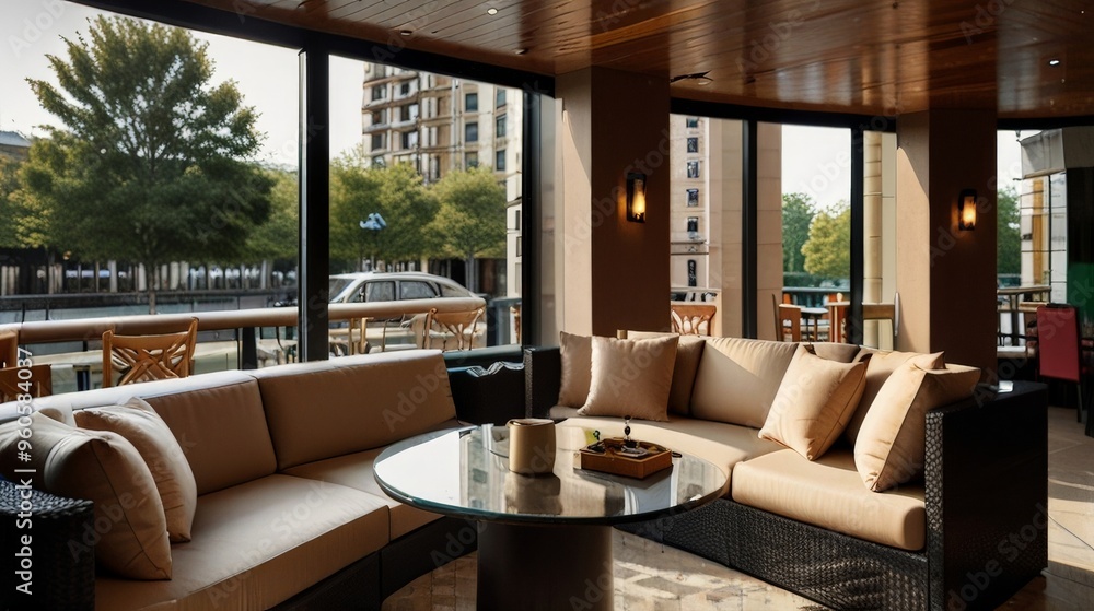 Fototapeta premium modern living room