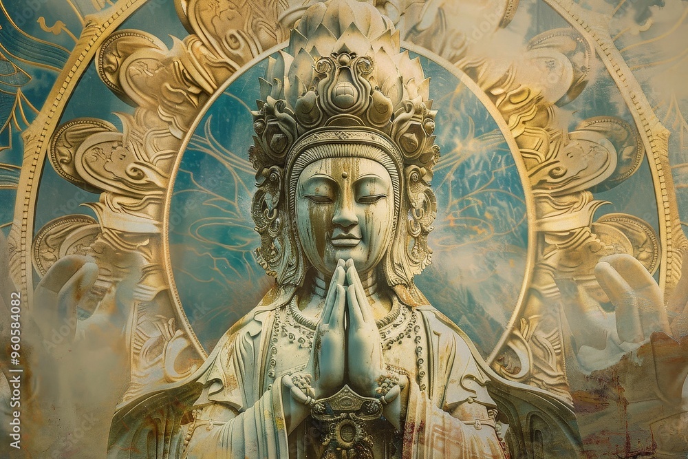 Compassionate Bodhisattva Avalokiteshvara Compassionate Bodhisattva Avalokiteshvara