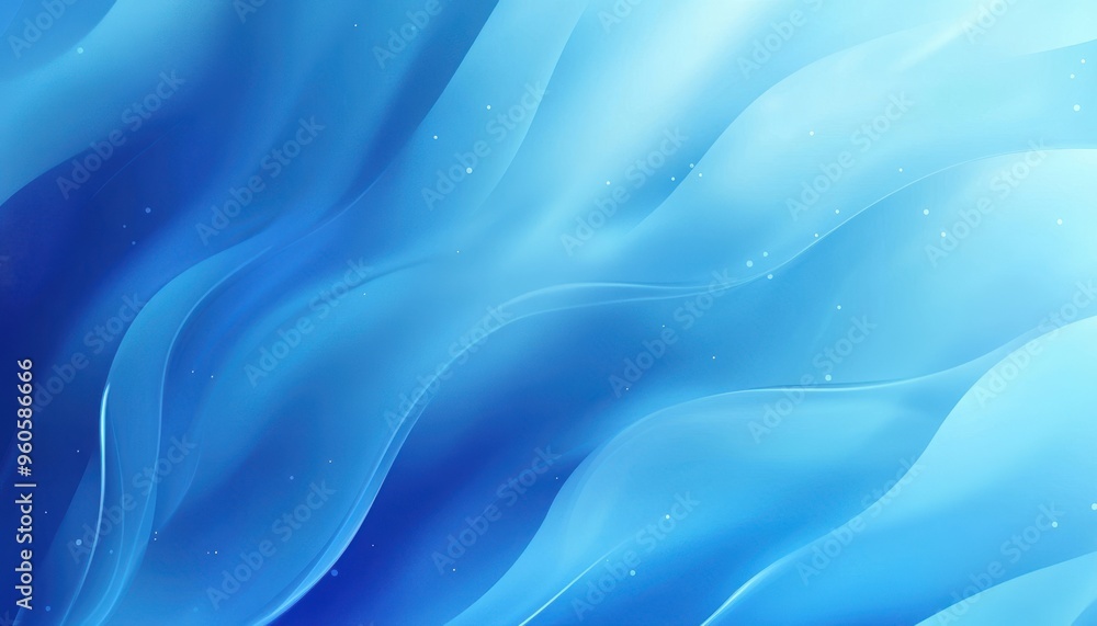 Abstract blue blurred background, light sky-colored with soft curves for design elements Abstract blue blurred background, light sky-colored with soft curves for design elements