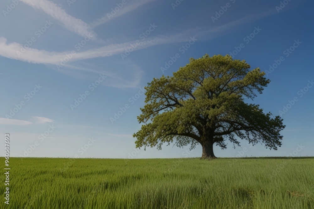 Obraz premium tree in the field