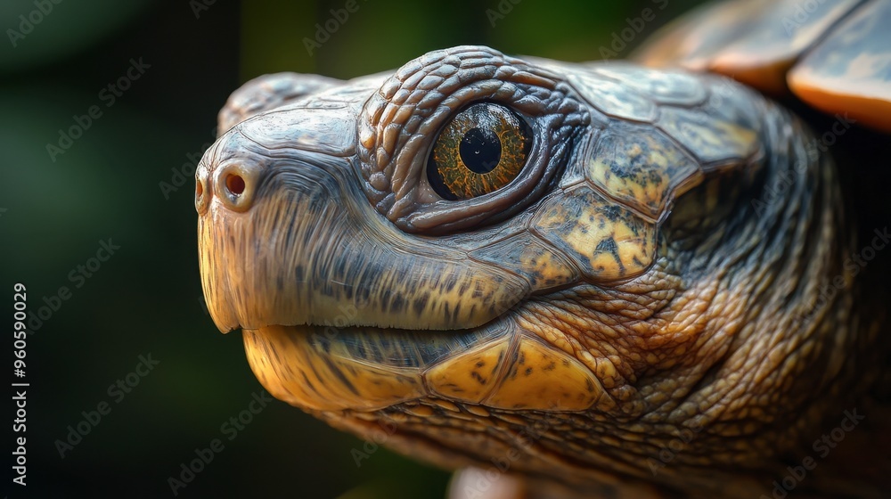 A close-up of a turtle face, with its wise, ancient eyes and textured skin clearly visible, against a blurred natural background. A close-up of a turtle face, with its wise, ancient eyes and textured skin clearly visible, against a blurred natural background.