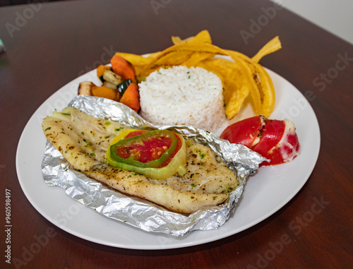 Filete de corvina  photo