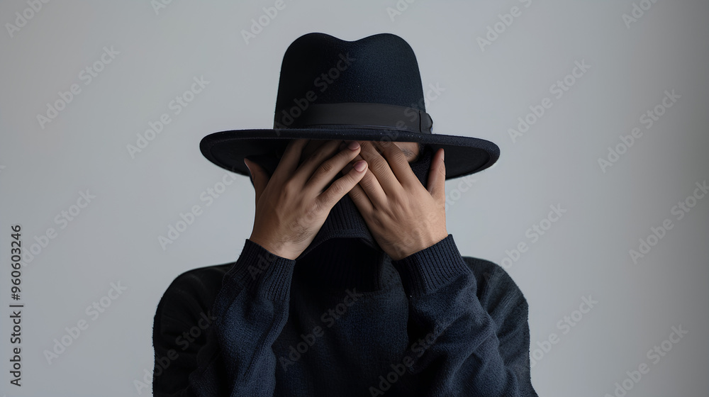 man wearing a cowboy hat man wearing a cowboy hat