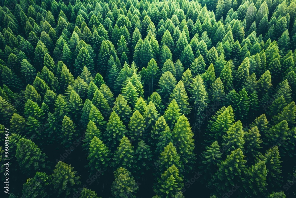 Aerial perspective of lush forests contributing to carbon capture and achieving net zero emissions Aerial perspective of lush forests contributing to carbon capture and achieving net zero emissions