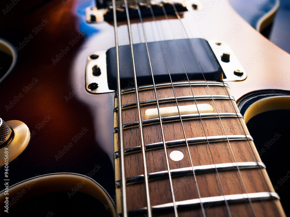 Obraz premium Guitare électrique