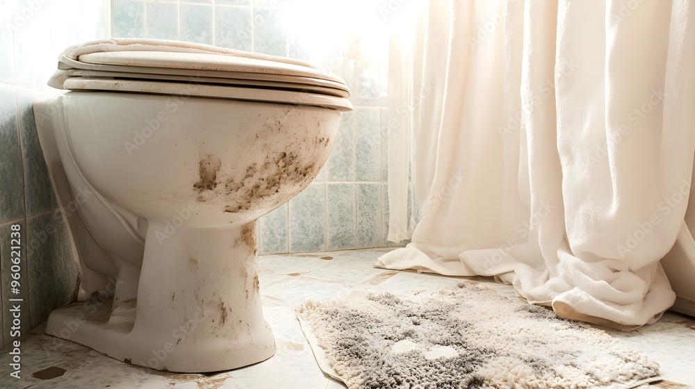 Bacterial hotspots in bathroom corners,germs, bathroom,showing ...