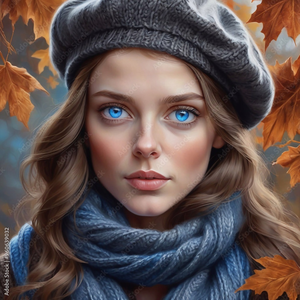 Frauen Portrait im Herbst Frauen Portrait im Herbst