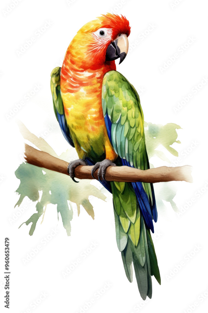 Fototapeta premium PNG Parrot animal bird creativity.