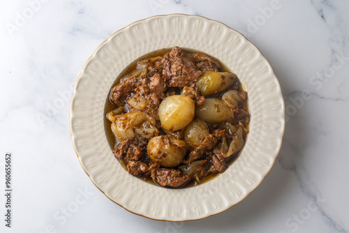 From Turkish cuisine; Onion...