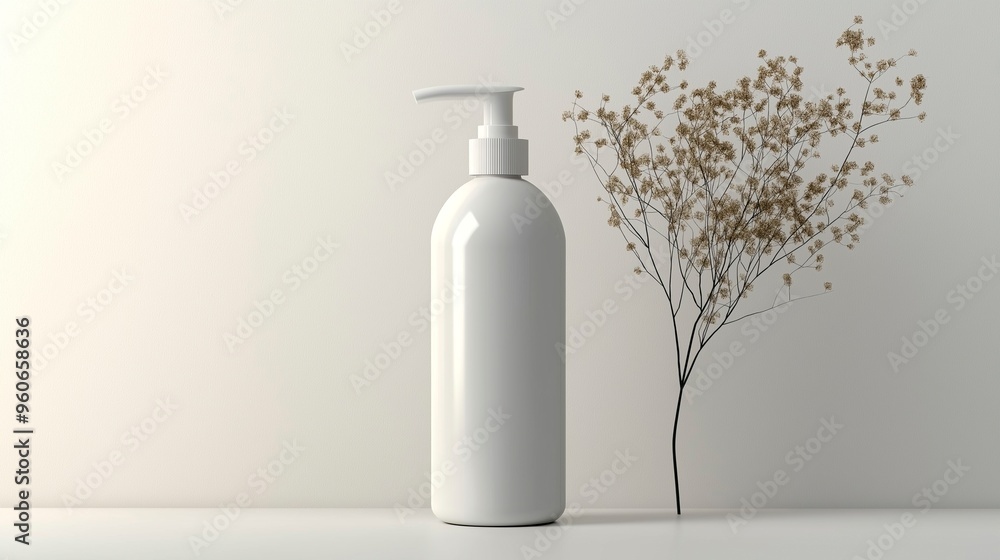 Empty cosmetic bottle Empty cosmetic bottle