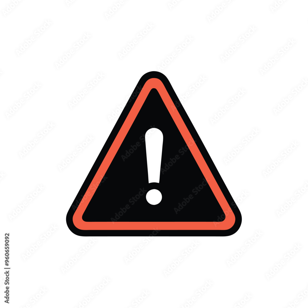 a Warning Sign with Exclamation Point Safety Alert Icon vector silhouette illustration a Warning Sign with Exclamation Point Safety Alert Icon vector silhouette illustration