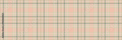 Female background fabric tartan, subtle seamless plaid texture. Classic textile pattern check vector in light and pastel colors.
