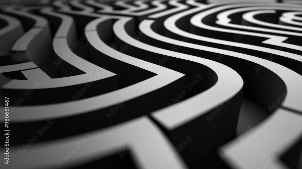 Show a visual metaphor of an express pathway, such as a clear, straight path through a complex maze or a fast lane that bypasses obstacles, symbolizing the quickest and most efficient route to a goal. Show a visual metaphor of an express pathway, such as a clear, straight path through a complex maze or a fast lane that bypasses obstacles, symbolizing the quickest and most efficient route to a goal.
